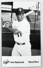 1995 Great Falls Dodgers Minor League Postcard #12-Joel Manfredi, 3B