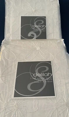2 Новый Softline Delilah род карман оконные панели 56 x 84 слоновой кости цветочный - Изображение 1 из 4