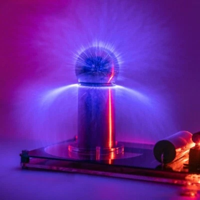 Super Mini Artificial Lightning Generator Tesla Coil High Efficiency Scientific - Bild 1 von 4