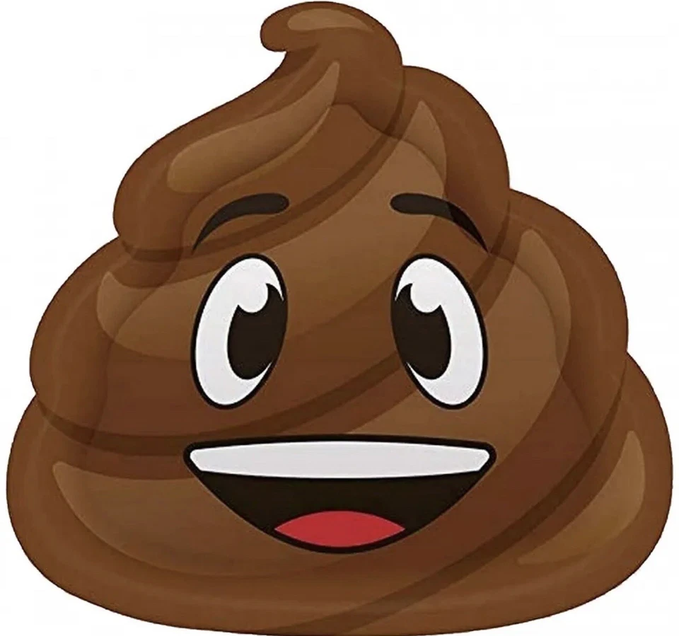 Emoji Poop Dinner Plate - Image 1 of 1