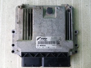 FIAT DOBLO 2015 1.6 DIESEL ENGINE CONTROL UNIT ECU 55265015 0281030776 - Picture 1 of 4