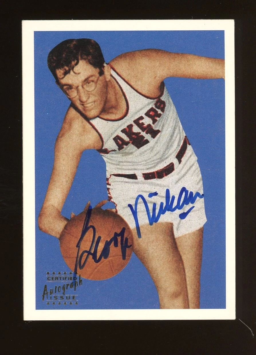 1996 Topps NBA Stars 1948 RC Reprint #69 George Mikan Lakers HOF AUTO