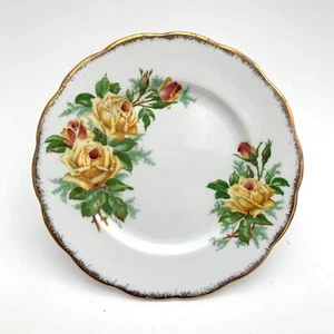 Royal Albert Tea Rose Plate Bone China Made England Cottage Core Replacement Vtg - Picture 1 of 3