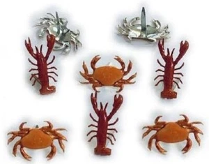 Crabs & Lobsters, Decorative Scrapbook Brads - Eyelet Outlet #21 - Picture 1 of 1