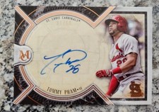 2018 Topps Museum Collection Archival Auto Copper Parallel Tommy Pham Auto /50