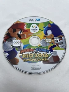 Mario & Sonic bei den Olympischen Spielen Rio 2016 (Nintendo Wii U, 2016) NUR DISC - Bild 1 von 2