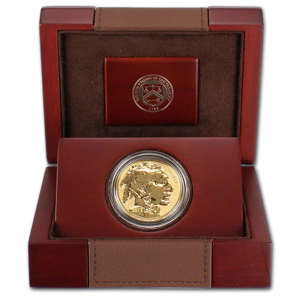 2013-W American Gold Buffalo Reverse Proof (1 oz) $50 - Image 1 of 4