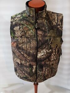Mossy Oak Tallwoods Element Wear Camo Hunting Vest Men's Size Large NWT