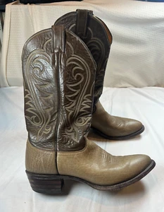Justin Cowboystiefel braun spitz Hergestellt in den USA Sty 1907 Herren Größe 10 D Western Rodeo - Bild 1 von 22
