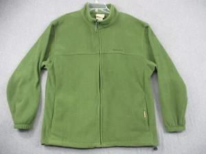 Remington Jacket Fleece Men's Large Green Hunting Full Zip Pockets - Picture 1 of 13