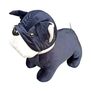 Country Swede Feel Weighted Clyde the Dog Door Stopper - Picture 1 of 1