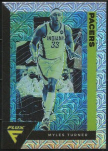 2020/21 Panini Flux MYLES TURNER "SILVER MOJO PRIZM REFRACTOR" Parallel Card #70