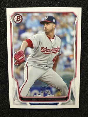 GIO GONZALEZ #141 2014 Bowman бейсбол QTY Washington Nationals - Изображение 1 из 2