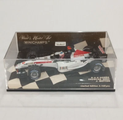 Minichamps 1/43 BAR Honda - J. Button, Showcar 2005 Diecast Model Car(400050073) - Image 1 of 4