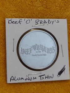 Beef 'O Brady's Vintage Discount Token 15% Discount On Food Purchase Only - Picture 1 of 5