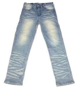Denim & Rivets Bleached Blue Jeans Boys Size: 10 - Picture 1 of 5