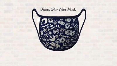 Disney Parks Star Wars Face Mask Adult Medium New In Hand - Image 1 of 4