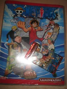 ONE PIECE LAMINCARDS CARTES BOOSTER + CLASSEUR SCELLE SEALED MINT NEUF RARE - Picture 1 of 3