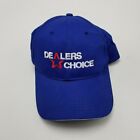 Dealers Choice Hat Cap Blue Adult Used Strapback B12