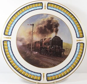 14" Caverswall The Royal Scot Dampflok Wandladegerät niedrig L/E 13/100  - Bild 1 von 4