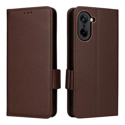 For OnePlus Nord CE5, Luxury Wallet Flip Leather Stand Card Slots Case Cover - Image 1 of 4
