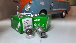 6v 4W MES E10 Filament Bulbs LLB990 GLB990 Vintage Classic Car Motorbike x2 - Picture 1 of 2