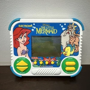 Disney The Little Mermaid Tiger Electronics Handheld Game 1990 WORKS No Back Cov - Picture 1 of 6