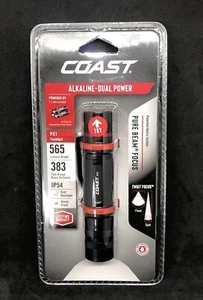 Linterna alcalina LED PX1 COAST haz puro alcalina - doble prueba de tormentas 565 - ¡NUEVA! - Imagen 1 de 24