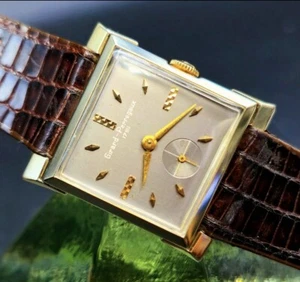 Vintage GIRARD PERREGAUX "1791" 14K Solid Gold 1950's Manual Wind Men's Watch !! - Picture 1 of 4