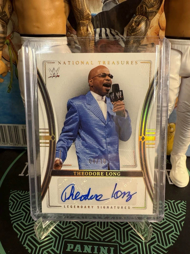 2024 Wwe National Treasures Teddy Long /10 Legendary Signatures - Image 1 of 2