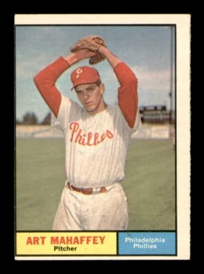 1961 Topps Set Break #433 Art Mahaffey VG *OBGcards* - Image 1 of 2