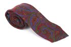 Suitsupply Men Tie 150 X 8 Cm Red Pure Wool Patterned Pointed-End Classic