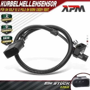 Kurbelwellensensor Impulsgeber für VW Golf IV 1J Bora 1J2 Seat Leon 1.4L 1.6L - Bild 1 von 8
