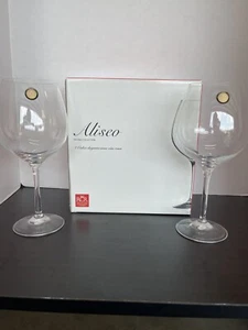 Juego de 2 vasos de cata de vino rojo colección Aliseo Da Vinci. ¡24% cristal de plomo! - Imagen 1 de 3