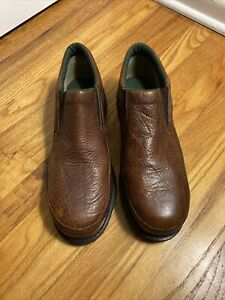 Men’s Size 15 D John Deere Steel Toe Slip On Work Boots (Fall Sale)