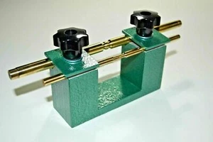 Plantilla de transferencia Dop 4-14 mm para máquina facetadora lapidaria, dos orificios 90° grados V - Imagen 1 de 12