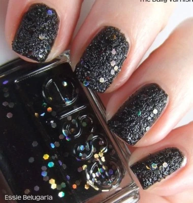 Essie Nail Polish Luxeffects Encrusted Treasure Collection in Belugaria 13.5ml