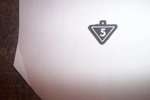 BRANDNEU Callaway Nummernschild für Fairway oder Hybrid Holz Headcover # 5 - Bild 1 von 2