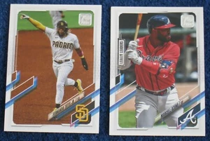 2021 Topps Walmart Holiday Baseball Cards Pick 6, Rookies, Metallics - Bild 1 von 2