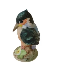 Vintage Kingfisher By Andrea Figurine Ceramic #6350 - Picture 1 of 7