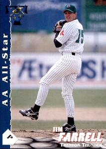 1997 Double-A All-Stars Multi-Ad #15 Jim Farrell Hartville Ohio OH Baseball Card