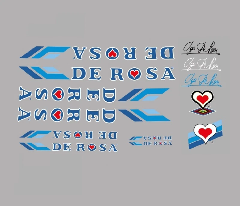 DE ROSA Rosa bicycle decals, Aufkleber N.17