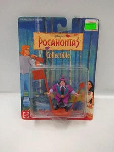 Disney Pocahontas John Ratcliffe Vintage Action Figure Toy Mattel New Sealed - Picture 1 of 6