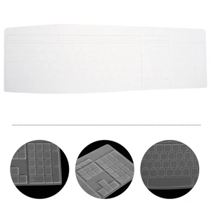Housse Clavier Protecteur Protecteur Compatible Silicone Protection Peau - Photo 1/12