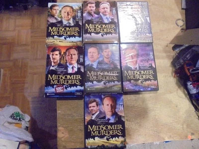 6 sets MIDSOMER MURDERS DVD SETS 14 15 16 17 18 19 - Image 1 of 2