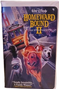Walt Disney's Homeward Bound 2 Lost In San Francisco VHS - Picture 1 of 3