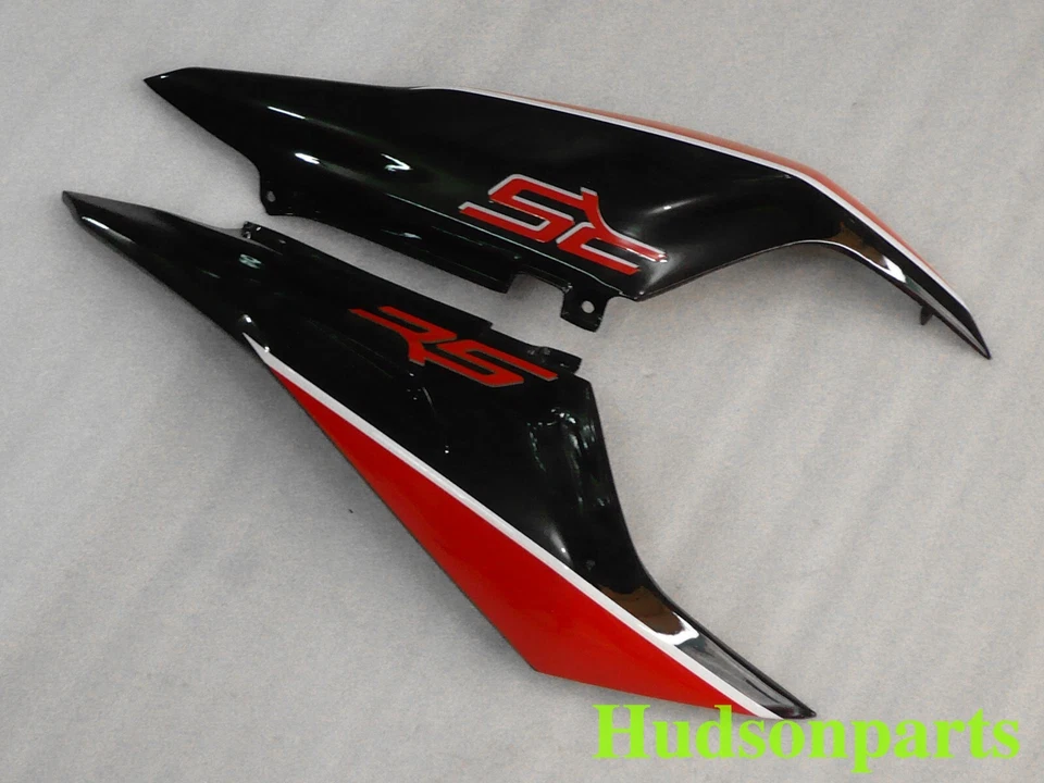 Carenado trasero trasero de ambos lados para Aprilia RS125 2006-2011 RS 125 negro/rojo Foto 1 de 1