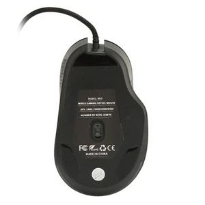 Kabelgebundene Gaming-Maus 2400 3600 4200 6400 Dpi Ergonomische RGB-Hinterg KUI - Bild 1 von 24