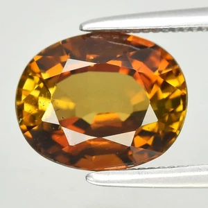 💎 2.32ct VS Oval Natural Green Yellow Tourmaline - Unheated, Tanzania Gemstone - Picture 1 of 4