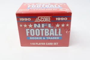 1990 Score Supplemental Football Card Set Factory Sealed w/ Emmitt Smith 101T RC - Picture 1 of 10